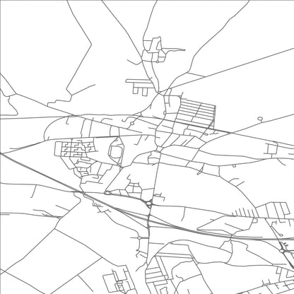 ROAD MAP OF ESCAUDAIN, FRANCE BY MAPBAKES