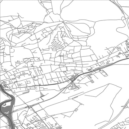 ROAD MAP OF ESSEY-LES-NANCY, FRANCE BY MAPBAKES