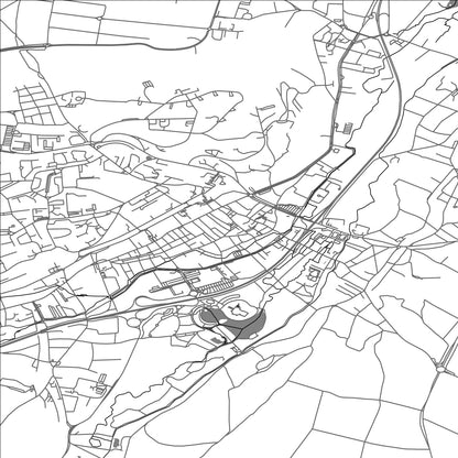 ROAD MAP OF ETAMPES, FRANCE BY MAPBAKES