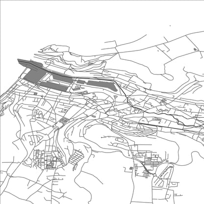 ROAD MAP OF FECAMP, FRANCE BY MAPBAKES