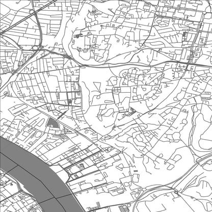 ROAD MAP OF FLOIRAC, FRANCE BY MAPBAKES