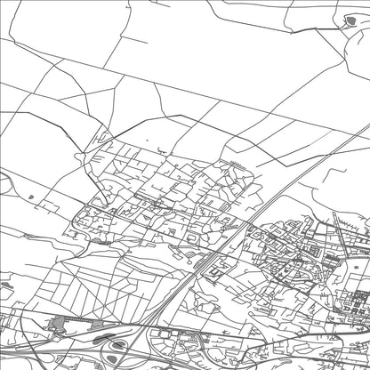 ROAD MAP OF FONTENAY-LE-FLEURY, FRANCE BY MAPBAKES