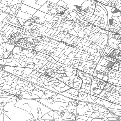 ROAD MAP OF FRANCONVILLE, FRANCE BY MAPBAKES