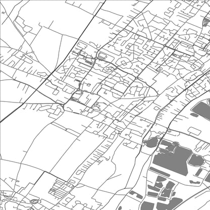 ROAD MAP OF FROUZINS, FRANCE BY MAPBAKES