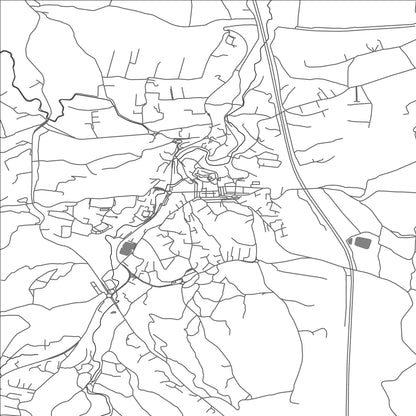 ROAD MAP OF FUVEAU, FRANCE BY MAPBAKES