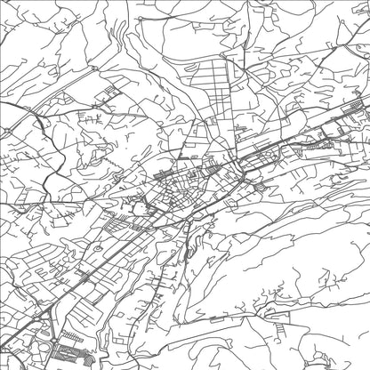 ROAD MAP OF GAP, FRANCE BY MAPBAKES