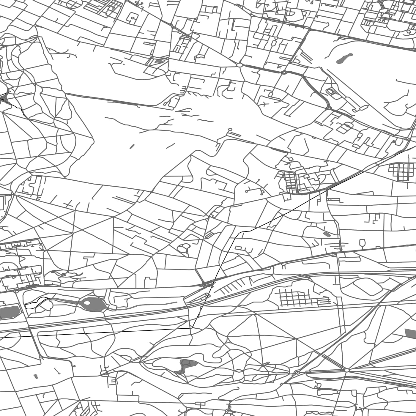 ROAD MAP OF GARCHES, FRANCE BY MAPBAKES