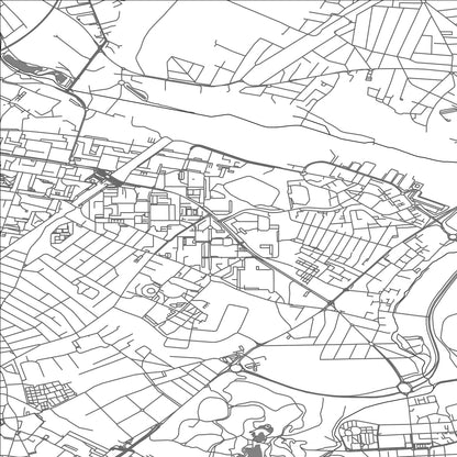 ROAD MAP OF GARGES-LES-GONESSE, FRANCE BY MAPBAKES