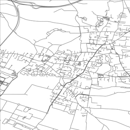 ROAD MAP OF GENAS, FRANCE BY MAPBAKES