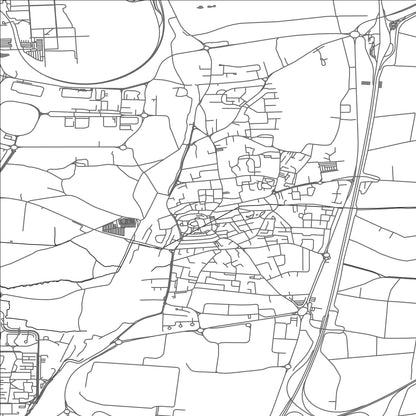 ROAD MAP OF GERZAT, FRANCE BY MAPBAKES