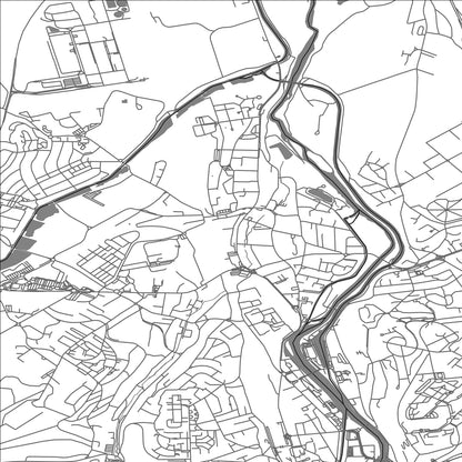 ROAD MAP OF GOLBEY, FRANCE BY MAPBAKES