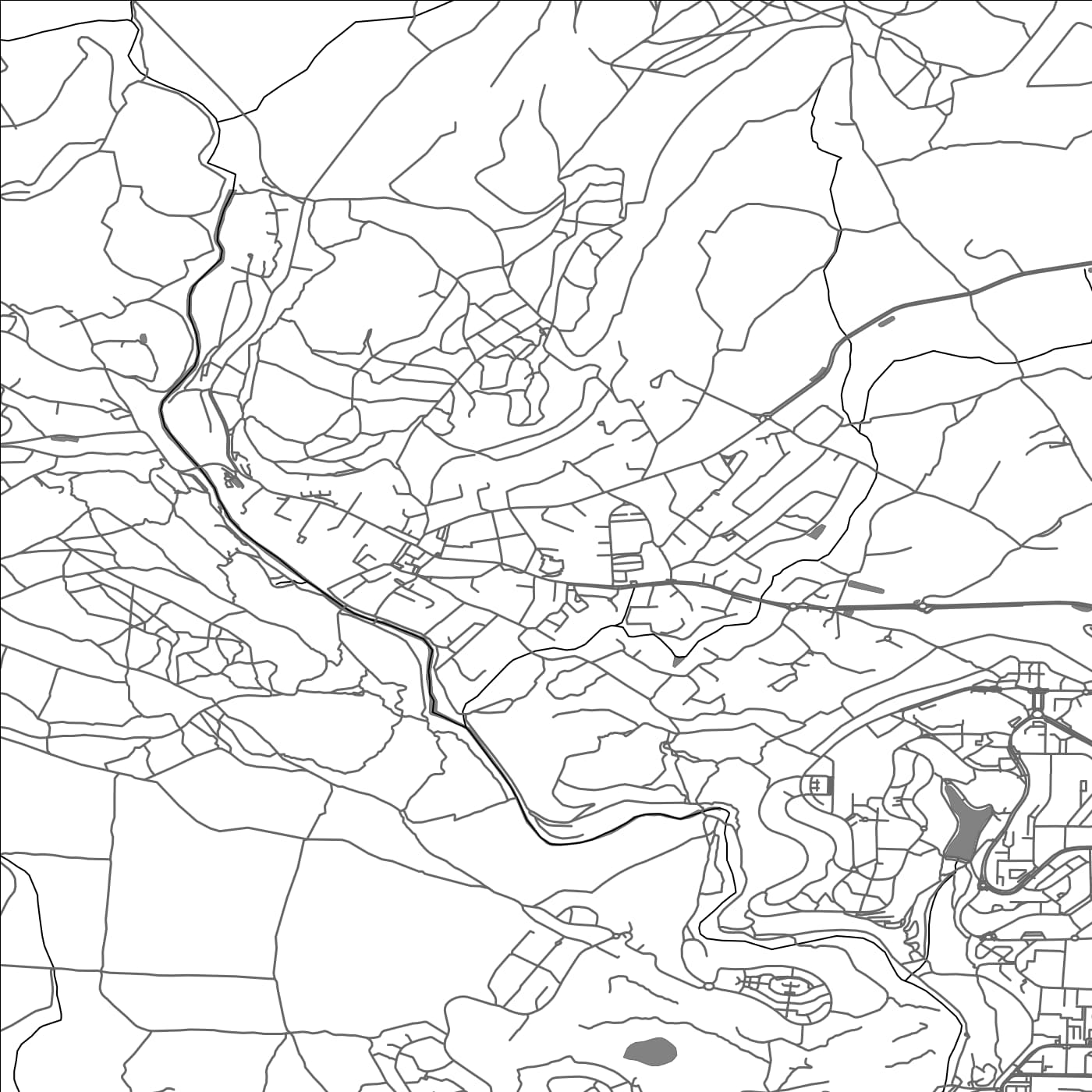 ROAD MAP OF GRABELS, FRANCE BY MAPBAKES