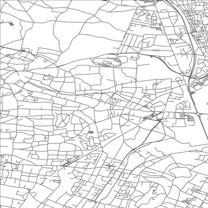 ROAD MAP OF GROSLAY, FRANCE BY MAPBAKES