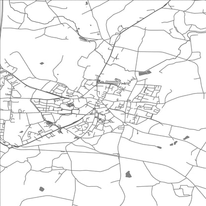 ROAD MAP OF GUICHEN, FRANCE BY MAPBAKES