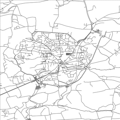 ROAD MAP OF GUIDEL, FRANCE BY MAPBAKES