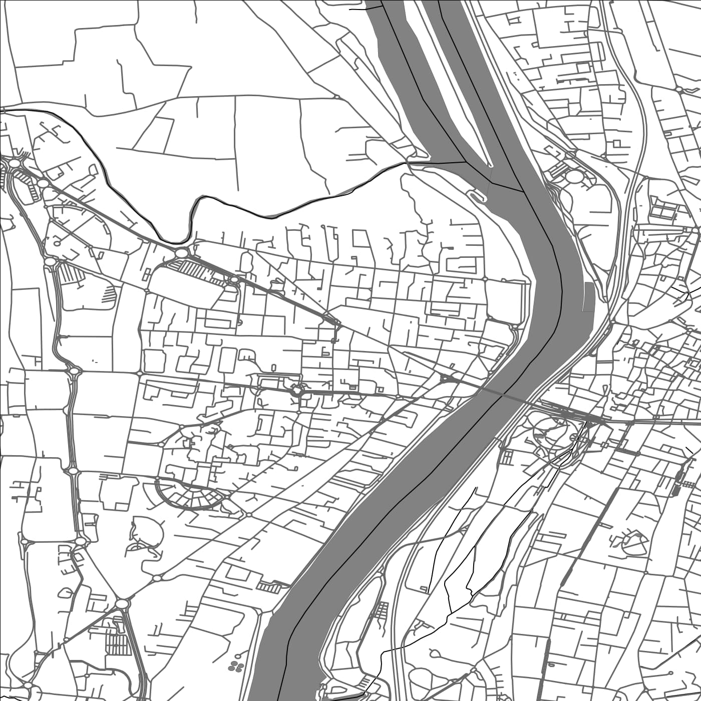 ROAD MAP OF GUILHERAND, FRANCE BY MAPBAKES