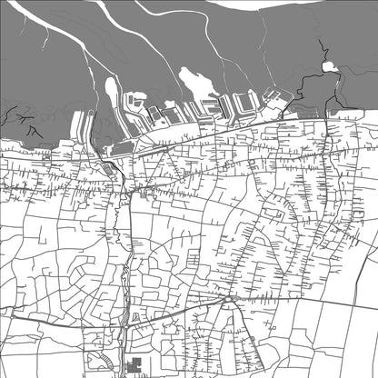 ROAD MAP OF GUJAN-MESTRAS, FRANCE BY MAPBAKES