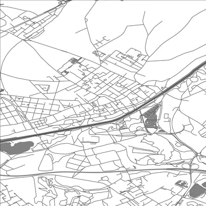 ROAD MAP OF HARNES, FRANCE BY MAPBAKES