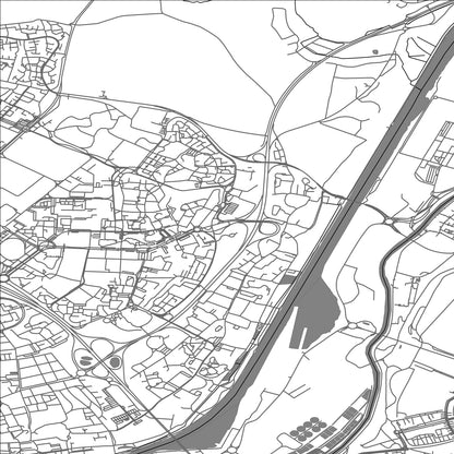 ROAD MAP OF HEROUVILLE-SAINT-CLAIR, FRANCE BY MAPBAKES