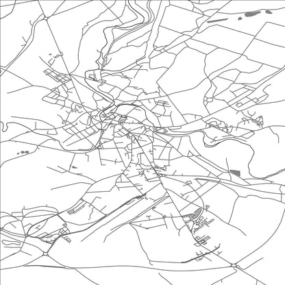 ROAD MAP OF HIRSON, FRANCE BY MAPBAKES