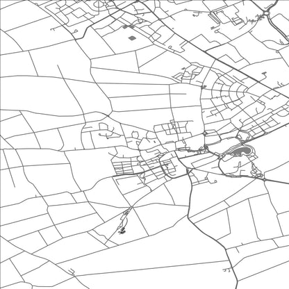 ROAD MAP OF INGRE, FRANCE BY MAPBAKES