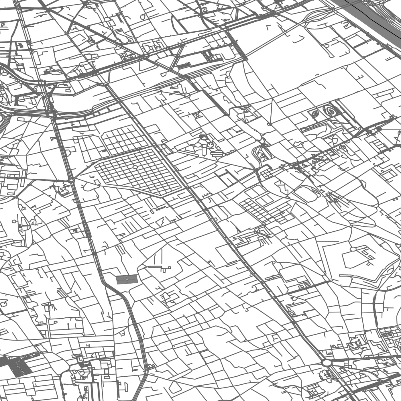 ROAD MAP OF IVRY-SUR-SEINE, FRANCE BY MAPBAKES