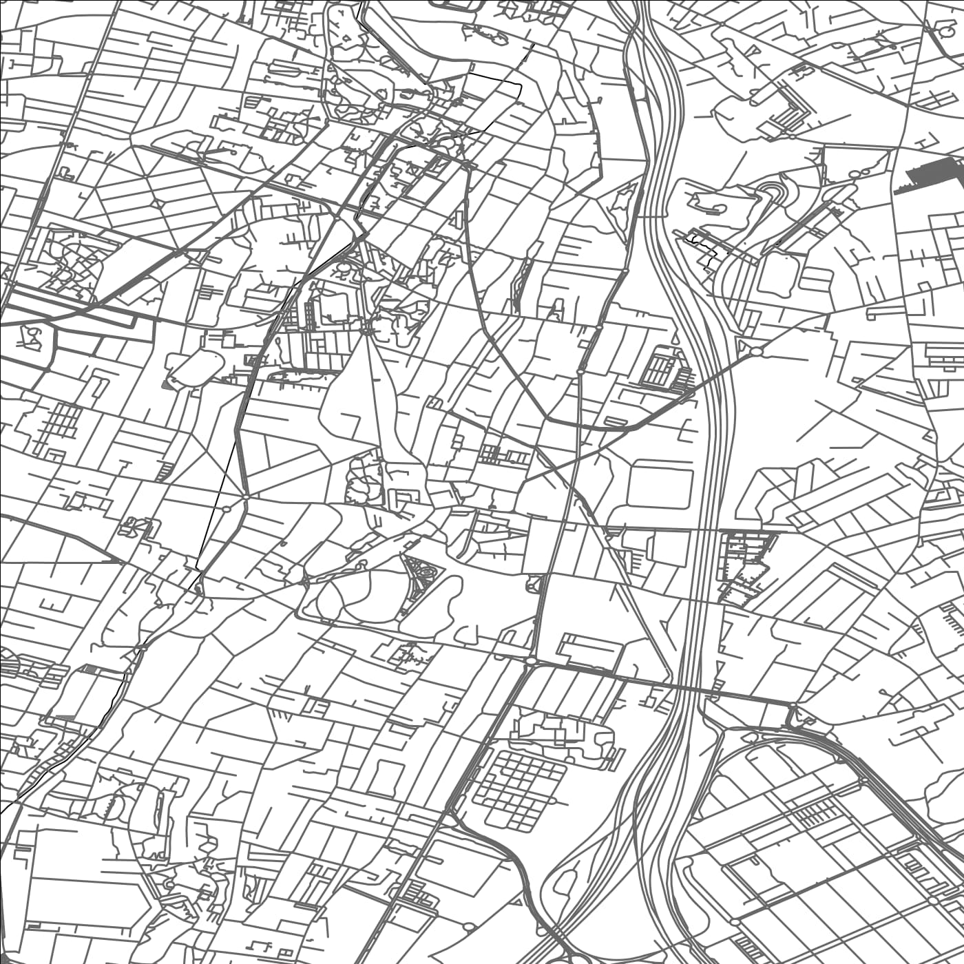 ROAD MAP OF L'HAY-LES-ROSES, FRANCE BY MAPBAKES