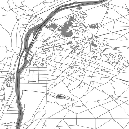 ROAD MAP OF L'ISLE-ADAM, FRANCE BY MAPBAKES