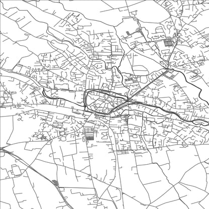 ROAD MAP OF L'ISLE-SUR-LA-SORGUE, FRANCE BY MAPBAKES