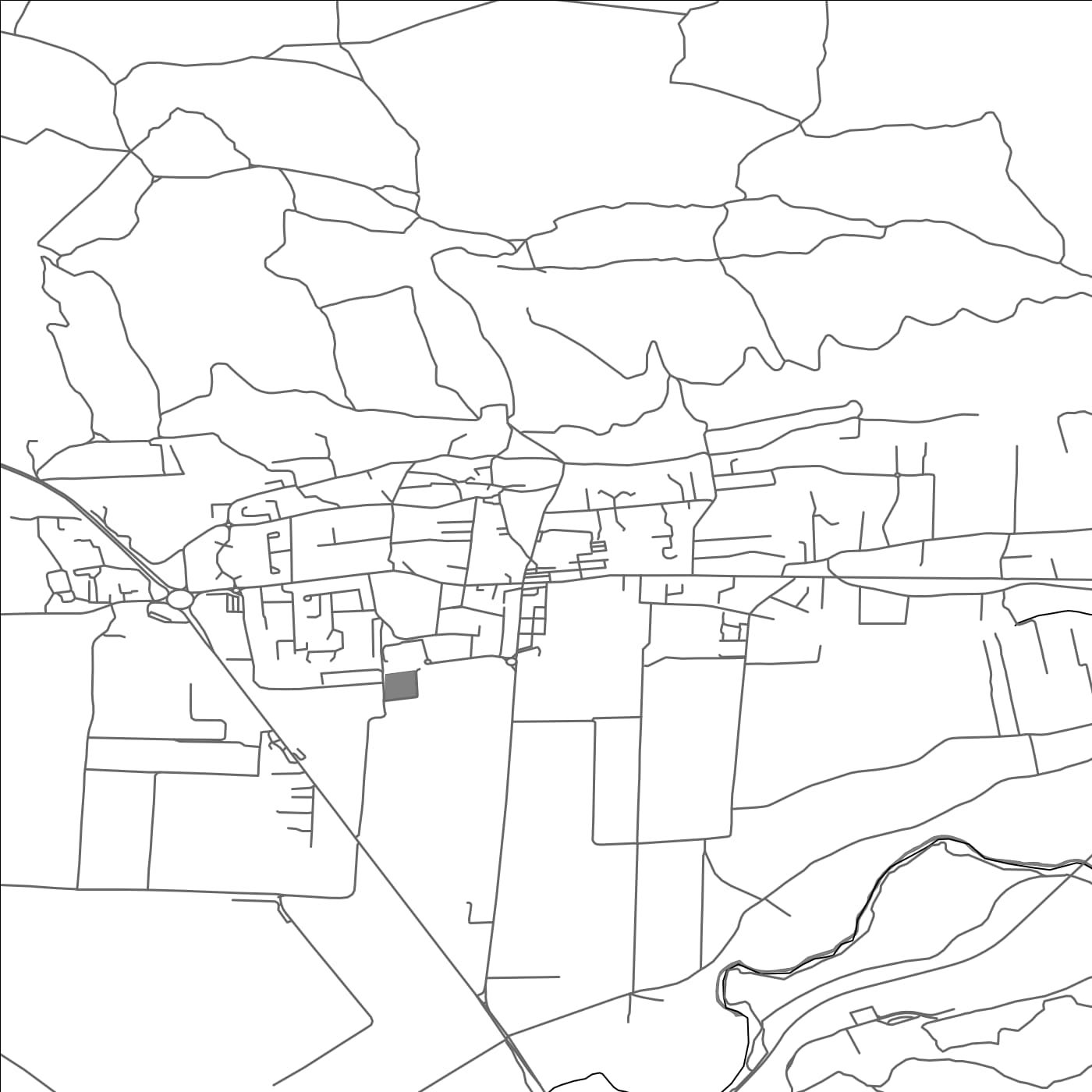 ROAD MAP OF LA FARE-LES-OLIVIERS, FRANCE BY MAPBAKES