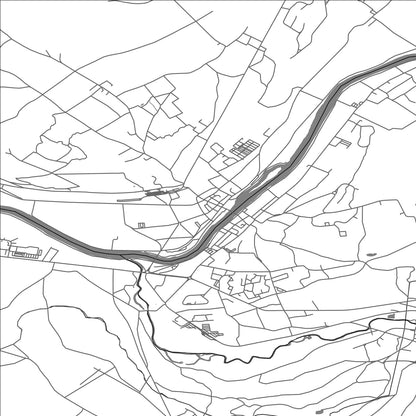 ROAD MAP OF LA FERTE-SOUS-JOUARRE, FRANCE BY MAPBAKES