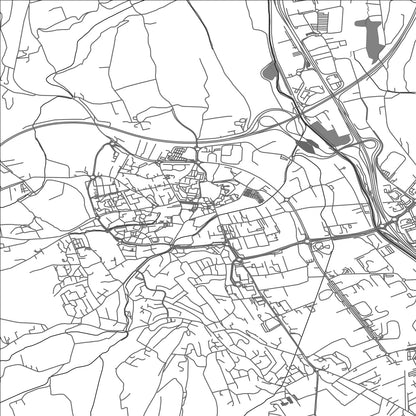 ROAD MAP OF LA MOTTE-SERVOLEX, FRANCE BY MAPBAKES