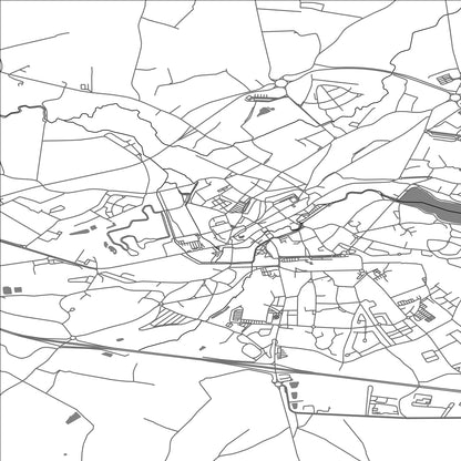 ROAD MAP OF LAMBALLE, FRANCE BY MAPBAKES