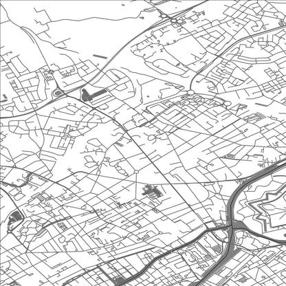 ROAD MAP OF LAMBERSART, FRANCE BY MAPBAKES