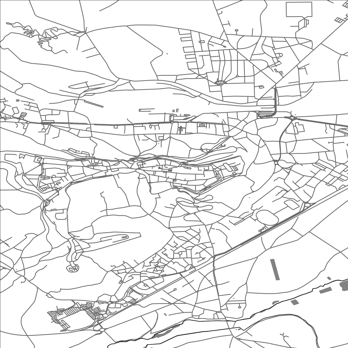 ROAD MAP OF LAON, FRANCE BY MAPBAKES