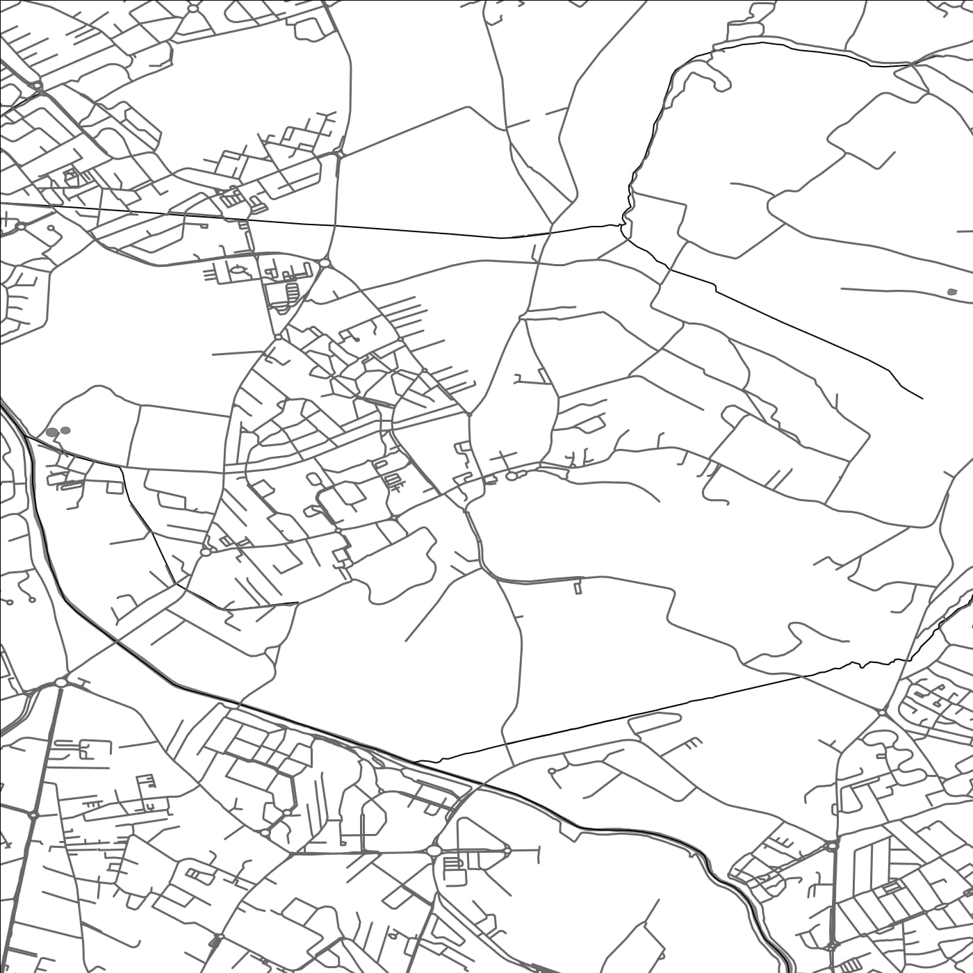 ROAD MAP OF LAUNAGUET, FRANCE BY MAPBAKES