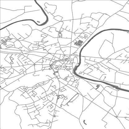 ROAD MAP OF LAVAUR, FRANCE BY MAPBAKES