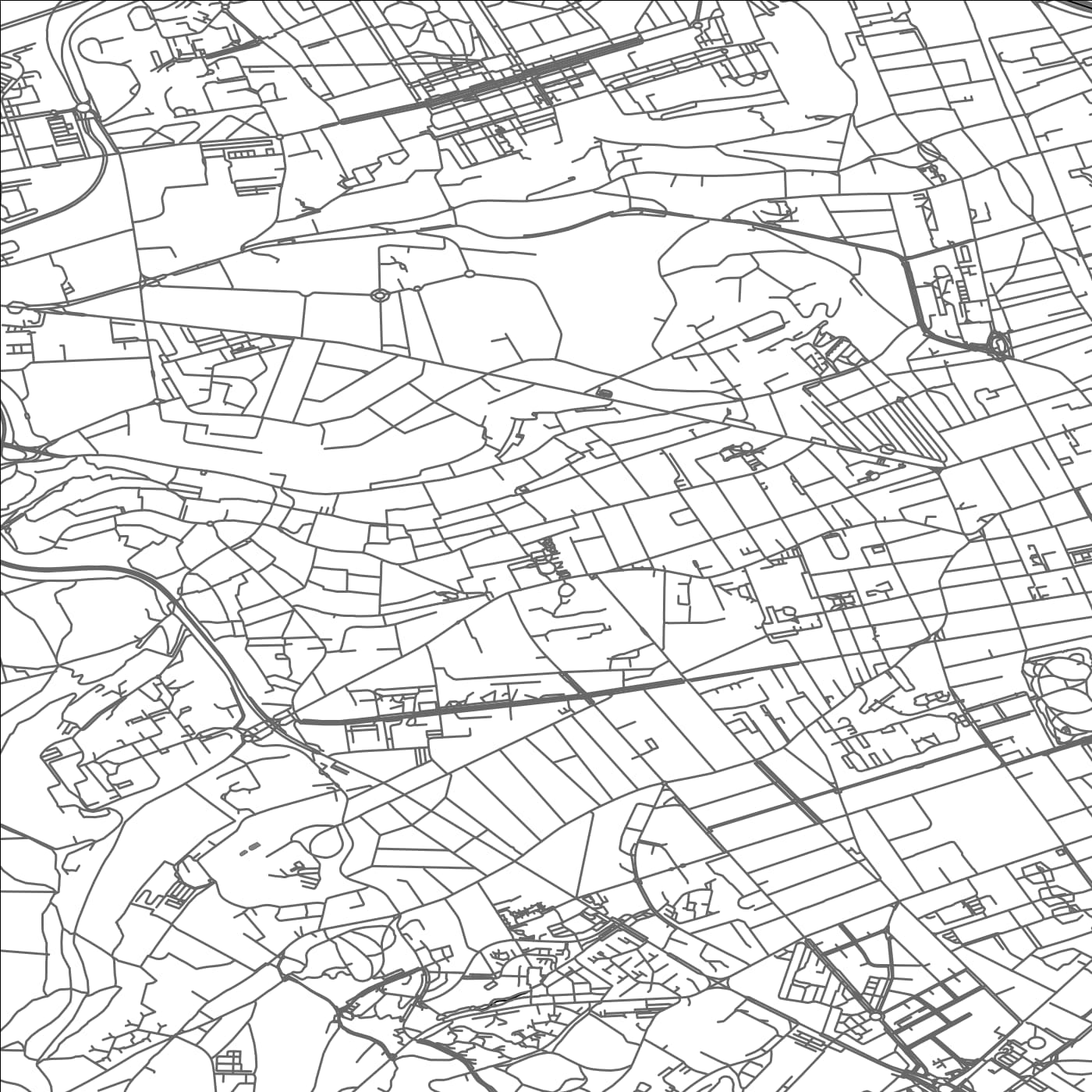 ROAD MAP OF LAXOU, FRANCE BY MAPBAKES