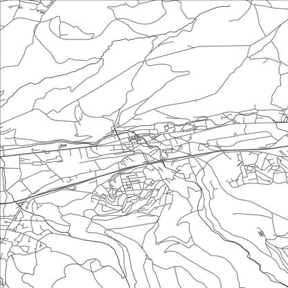 ROAD MAP OF LE CHAMBON-FEUGEROLLES, FRANCE BY MAPBAKES