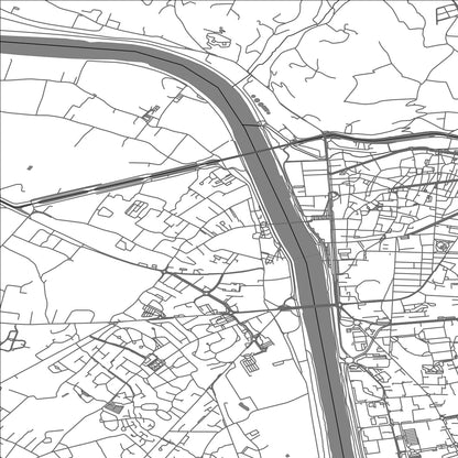 ROAD MAP OF LE PASSAGE, FRANCE BY MAPBAKES