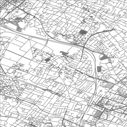 ROAD MAP OF LE PLESSIS-BOUCHARD, FRANCE BY MAPBAKES