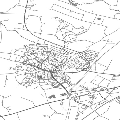 ROAD MAP OF LE RHEU, FRANCE BY MAPBAKES