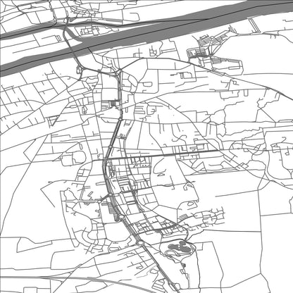 ROAD MAP OF LES MUREAUX, FRANCE BY MAPBAKES