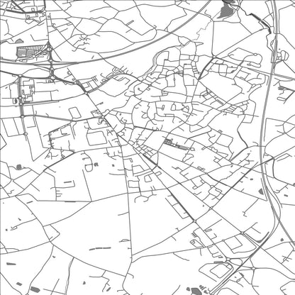 ROAD MAP OF LES SORINIERES, FRANCE BY MAPBAKES