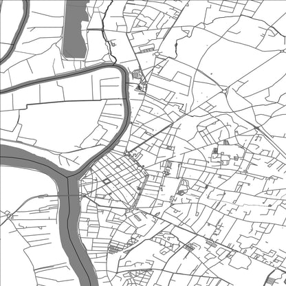 ROAD MAP OF LIBOURNE, FRANCE BY MAPBAKES