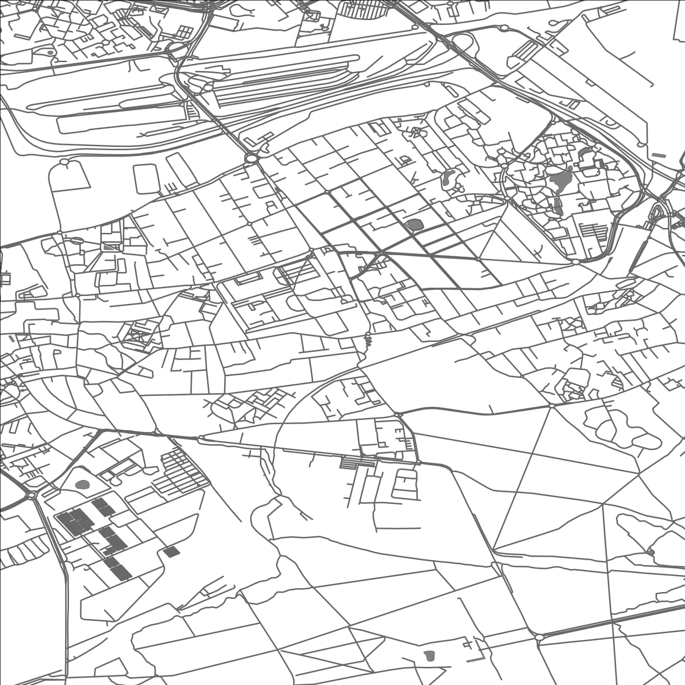 ROAD MAP OF LIMEIL-BREVANNES, FRANCE BY MAPBAKES