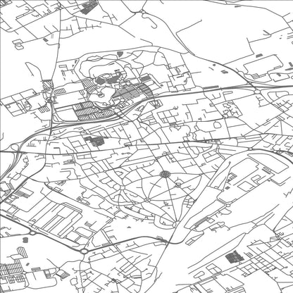 ROAD MAP OF LOMME, FRANCE BY MAPBAKES