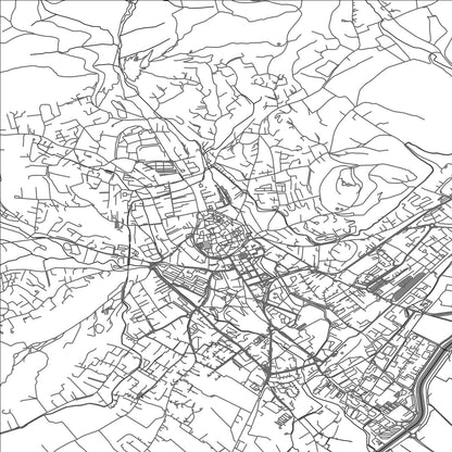 ROAD MAP OF MANOSQUE, FRANCE BY MAPBAKES