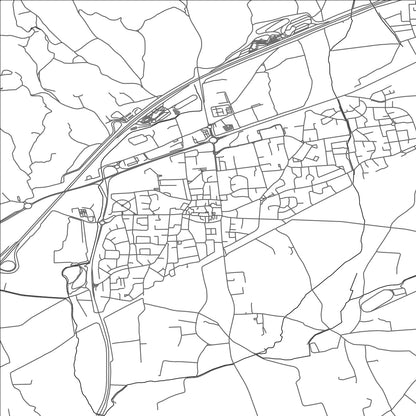 ROAD MAP OF MARGUERITTES, FRANCE BY MAPBAKES