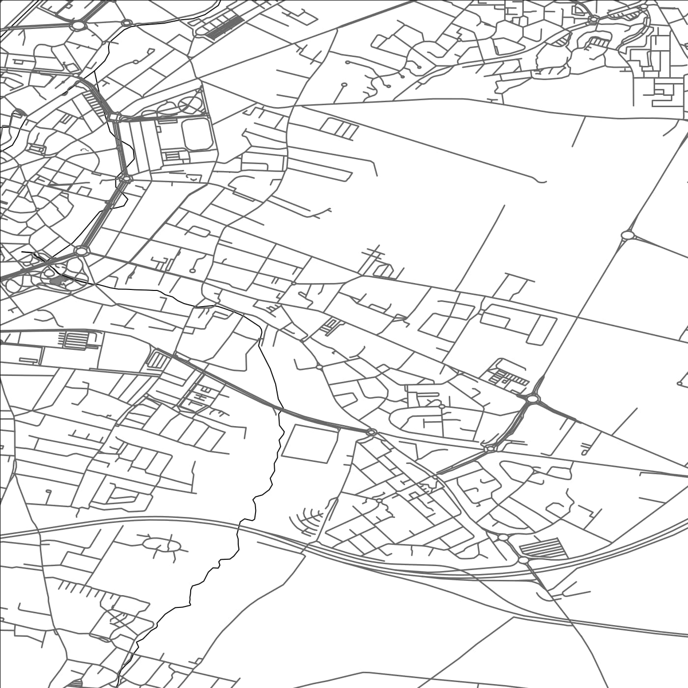 ROAD MAP OF MARLY, FRANCE BY MAPBAKES